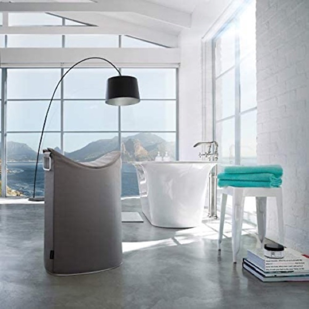 Blomus- Frisco Laundry Bin in Grey